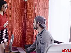 Confronted Spanish Woman