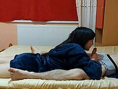 young couple bedroom sex