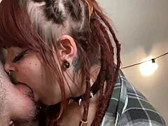 Roommate face fucking