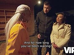 Sudden Threesome Humiliation