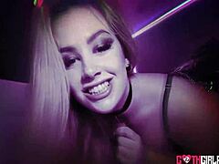 Ashley Deepthroats Big Cock