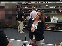 Business Lady Pounded