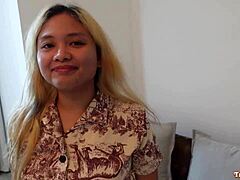 blonde asian pounded