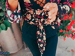 Street Cowgirl Creampie