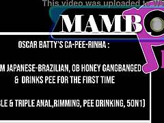 双人舔肛大张开